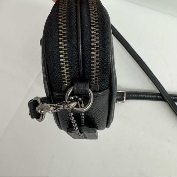 Coach Lacquer Rivets Ladies Small Leather Clutch Handbag - Picture 11 of 15